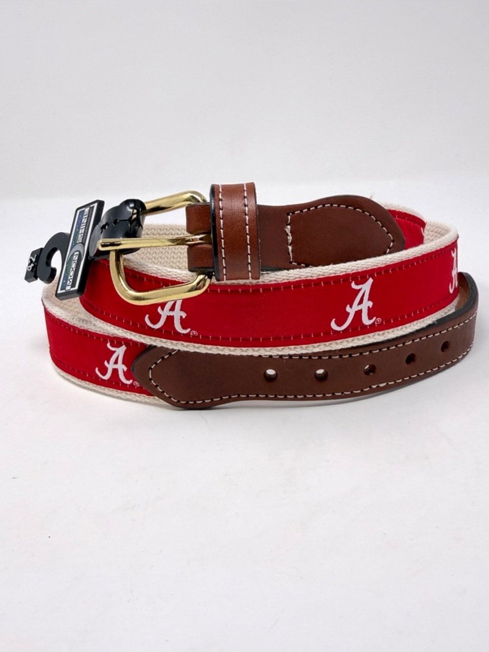 MOON SHINE Mens University of Alabama Collegiate Belt Size 42